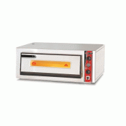 Four à pizza électrique Classic – 4 pizzas Ø33 cm avec thermomètre – 94 x 99 cm – Réf. AKS-SGS-PO-6868-E-T - AKS-SGS-PO-6868-E-T
