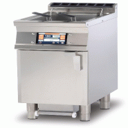 Friteuse électrique digitale 25 LT. Filtration de l'huile. Structure en acier inoxydable. Dimensions 40x90 h90 cm. Modèle F25-94ETDP - 2160