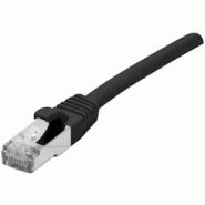 GENERIQUE cordon RJ45 catégorie 6A F/UTP LSOH snagless noir - 15 m - ECF-850398 GENERIQUE cordon RJ45 catégorie 6A F/UTP LSOH snagless noir - 15 m - ECF-850398