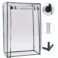 Helloshop26 - Serre tente abri plante fleur légumes à tomates 102 x 52 x 150 cm Transparent 02_0044665 - 3000220289251 Helloshop26 - Serre tente abri plante fleur légumes à tomates 102 x 52 x 150 cm Transparent 02_0044665 - 3000220289251