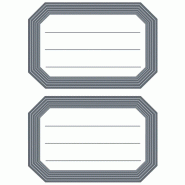 HERMA Etiquettes pour livres, 82 x 55 mm,conception de marge - 5716_0