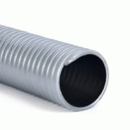 ISO 114S Tuyau en PVC et NBR avec renforcement - Référence IPAE212125 - Gris - Ø 125 mm - Usage agricole et TP_0