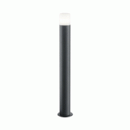 Potelet extérieur 1xE27, H80 cm, blanc et anthracite IP44 - Trio - Hoosic - gris 4017807434361