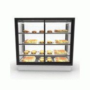 Vitrine chauffante INTEGRA Drop-In - 4 niveaux - 1000 mm - H815 mm | Sayl Barcelona- Accès Self-Service - 674005070476