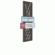 Entrée de ville Venise - Hauteur 2720 mm - Largeur 600 mm - Structure en acier_0