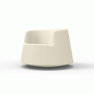 Fauteuil à bascule ROULETTE - ecru