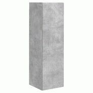 Helloshop26 - Meuble TV mural moderne gain de place 30 x 31 x 100 cm en bois d'ingénierie béton 02_0054991 - Bois massif 3000238755809