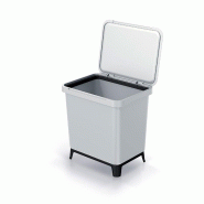 Keden Systema - Poubelle de Recyclage 30L de couleur Blanche - blanc plastique ZA5515