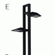 Lampadaire urbain arche / en aluminium thermolaqué