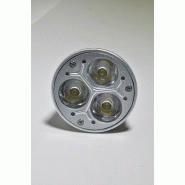 Ampoule à led 3x1w mr16 vert