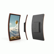 Moniteur tactile PCAP courbé en C 43" avec cadre LED - TDD-PTM-lfc430c - Compatible touch à travers le verre