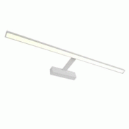Papuq Applique murale LED 90 cm, blanc mat, 20 W lumière chaude 3000 K, articulée. - blanc 8436613831366 Papuq Applique murale LED 90 cm, blanc mat, 20 W lumière chaude 3000 K, articulée. - blanc 8436613831366