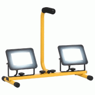 Projecteur à LED portable lumineux 44,5 x 18,5 x 37 cm éclairage parfait avec câble de 3 m en aluminium noir 02_0046106 - noir 3000234048998 Projecteur à LED portable lumineux 44,5 x 18,5 x 37 cm éclairage parfait avec câble de 3 m en aluminium noir 02_0046106 - noir 3000234048998