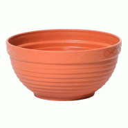 Prosperplast - Pot MISA 14 L - 44x44x19,8 cm, coloris Terre cuite - orange plastique polypropylène ZA3501