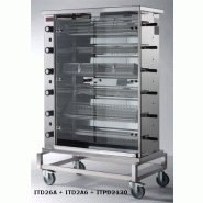 Rotissoire verticale prélude 2 / finition tout inox itd26a + itd2a6 + itpd2130