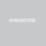 Sticker texte herboristerie vinyle adhésif blanc 10.4x80.4 cm - ultra facile à installer, durable jusqu'à 10 ans