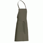 Tablier de service bavette Dan vert olive