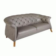 AC ANGEL CERDA Angel Cerdá Canapé Chester 2 places cuir gris 6187C 207 x 104 x 82 - gris textile 8435631031833 AC ANGEL CERDA Angel Cerdá Canapé Chester 2 places cuir gris 6187C 207 x 104 x 82 - gris textile 8435631031833