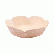 Bol en bois de peuplier Ø10,5x3cm - par 50