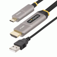 Cble USB-C vers HDMI 2.0 Optique Actif (AOC) de 15,2m, 4K 60Hz, Classé CL3, Cble Optique Actif, C_0