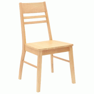 Chaises de salle à manger 2 pcs Naturel 43 x 54 x 89 cm Modèle Orion Pure - 8721359374728