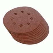 Disques Abrasifs Perforés Auto-Agrippants 125 mm – Lot de 10, Grain 60 – Idéal pour Ponçage Efficace - Silverline - gris 5060012967086 Disques Abrasifs Perforés Auto-Agrippants 125 mm – Lot de 10, Grain 60 – Idéal pour Ponçage Efficace - Silverline - gris 5060012967086