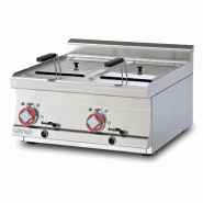 Friteuse électrique double à poser 2 x 10 litres - F2/10T-66ET  | LOTUS 600