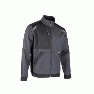 LMA WORKWEAR 1880 Veste de travail CYCLOPE - GRIS sombre/NOIR L - 4 - Taille unique noir textile 3473833541601