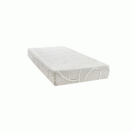 Matelas  Mousse à mémoire de forme 90x200 cm POSEIDON OLYMPE LITERIE - blanc 3MA54.F.S.0920