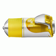 Pentel - Bolígrafo Energel retráctil con mecanismo de presión y punta de bola, 0,35mm de grosor de trazo, Color amarillo. - jaune plastique 0884851