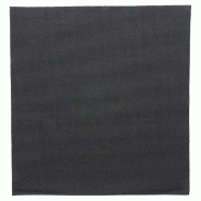 Serviette ouate double point 2 plis 1/4 40X40 cm noir - par 50
