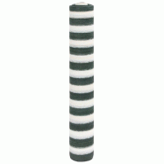 Filet brise-vue vert et blanc 1,2x10 m PEHD 75 g/m² Modèle Horizon - 4003710
