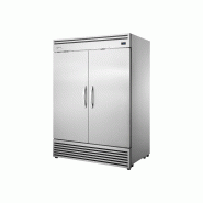 Armoire réfrigérée positive GN2/1 Inox 2portes pleines 883L True