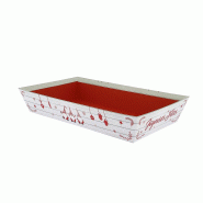 Corbeille carton rectangle Scandinav 33x20 - Corbeille carton rectangle Scandinav 33x20 -