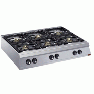 Cuisinière 6 feux vifs gaz - Diamond - 0615402986007