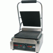 Grill paninis électrique - plaque simple rainurée (GH811) l290mm AFI collin-lucy