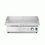 ITALCONCEPT Grill rainuré, HENDI, Budget Line, 220-240V/3000W, 550x430x(H)240mm - 154984