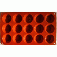 Moule silicone 15 mini tartelettes