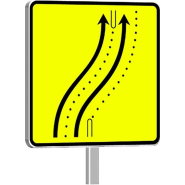 Panneaux Taliasign KD8 KD9 KD10  classe 2 modifications de voies - PCTLGLV2KD85-TL01_0