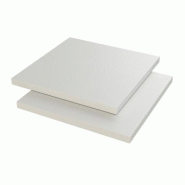 Plaque PETP blanc - Référence 84091106015 - 1165x0610 mm - Épaisseur 0.15 mm