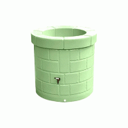 PLAST'UP ROTOMOULAGE Puits récupérateur d'eau de pluie 340l - VERTPISTACHE - vert 0637962081411