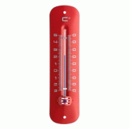 Thermomètre à liquide - extérieur - métal #1205t Thermomètre à liquide - extérieur - métal #1205t