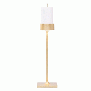 Zafferano Perpetua Lampe De Table Sans Fil À Un Bras, Version Haute Avec Batterie Amovible, Finition Feuille Couleur Or, Design En Aluminium Ip54 - d Zafferano Perpetua Lampe De Table Sans Fil À Un Bras, Version Haute Avec Batterie Amovible, Finition Feuille Couleur Or, Design En Aluminium Ip54 - d