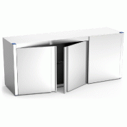 Armoire d'angle droit en acier inoxydable avec portes pliantes Armoire d'angle droit en acier inoxydable avec portes pliantes 1075x340x660 mm Horemaq