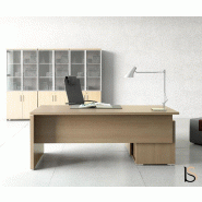 Bureau de direction Quando sur crédence - MDD - 160, Chêne Canadien