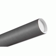 Emballage tube carton gris diamÈtre 5 cm longueur 64 cm