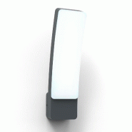 Lumisky Applique murale d'extérieur sur secteur KIRA GREY LED H31cm Aluminium Dark Grey - gris 3666162013769