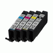 Pack de 4 cartouches d'encre authentique Canon CLI581 Noir et couleurs - programme SECOND - multicolore 3701352379154 Pack de 4 cartouches d'encre authentique Canon CLI581 Noir et couleurs - programme SECOND - multicolore 3701352379154