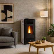 Poêle à granulés étanche Anita 11,6 kW Blanc Sannover + Kit d’installation - blanc acier 3760401213627 Poêle à granulés étanche Anita 11,6 kW Blanc Sannover + Kit d’installation - blanc acier 3760401213627