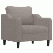 VidaXL Fauteuil Taupe 60 cm Tissu Modèle Aero Panorama Urban - Matériau naturel 359350